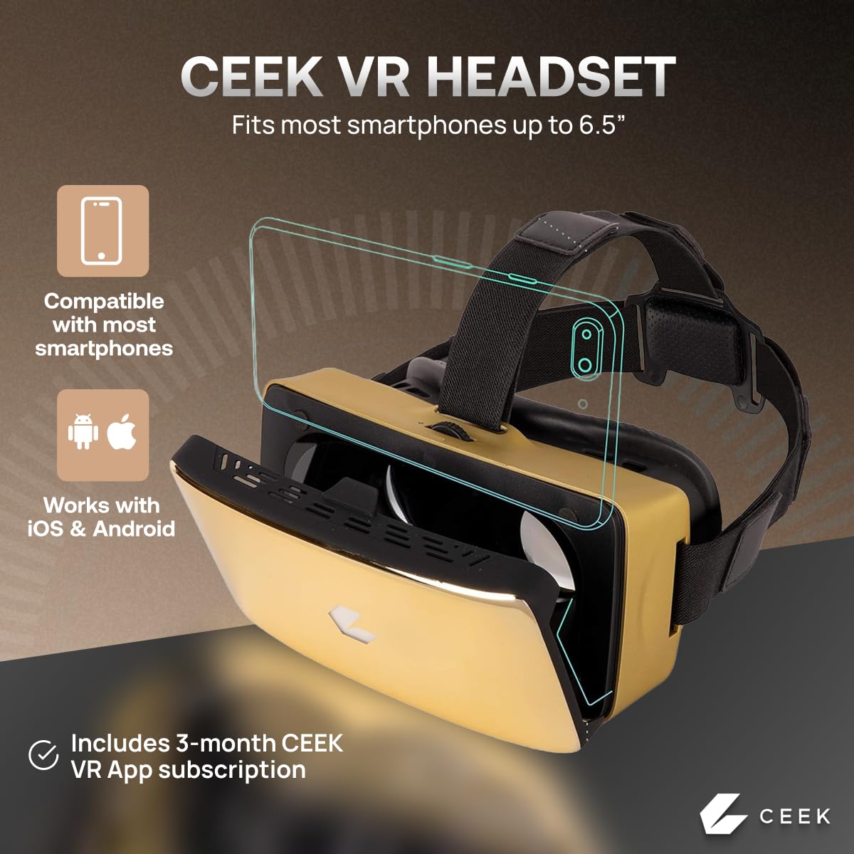 Amazon | CEEK VRヘッドセットゴーグル | 3ヶ月間のCEEK VR体験